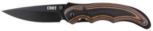 CRKT 1105K Endorser 3.18" Folding Knife Black Oxide Blade G10 Handle