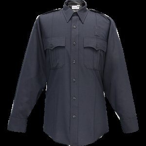 Flying Cross Justice Long Sleeve Shirt Zipper LAPD Navy (UPC 310902)