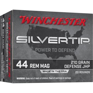 Winchester Silvertip 44 Remington Magnum Jacketed Hollow Point 210 Grain...