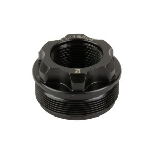 Rugged Suppressor Fixed Mount 11/16"X24 tpi Black
