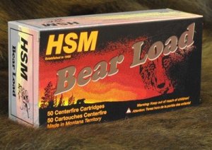 HSM 44M15N Bear Load .44 Rem Mag 305 Gr WFN 50 Rds 1260 fps 1075 ft-lbs