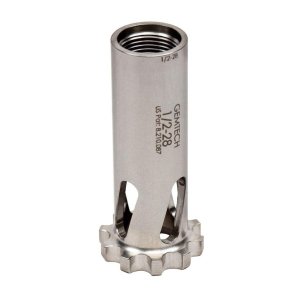 Gemtech 12169 GM-9/MM9/Tundra 1/2x28 RH 9mm Adapter