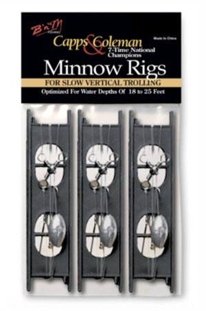 B&M Caps & Coleman Minnow Rig 6pk 1/2oz w/E214 Hoo