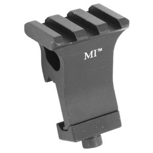 Midwest Industries MI-R22.5 Offset Rail Black 22.5 deg 6061 Aluminum