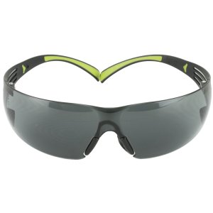 Peltor SF400PG8 SecureFit 400 Eye Protection - Gray Lens, Anti-Fog, Impact Resistant, Adjustable Nose Pads, Black Frame