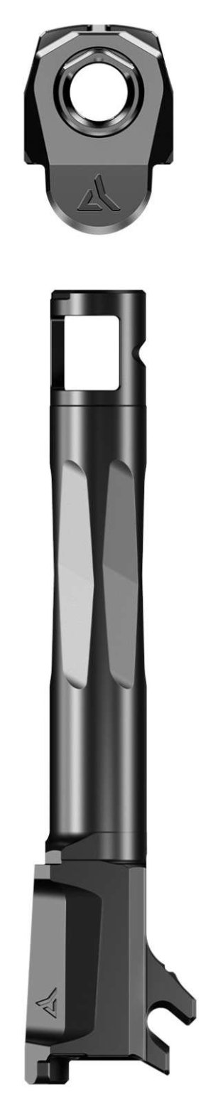 Radian Weapons Ramjet Afterburner 9mm 3.70 In Black Steel