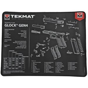 TekMat TEK-R20-GLOCK-G4 1.00" Gun Cleaning Mat 15x20