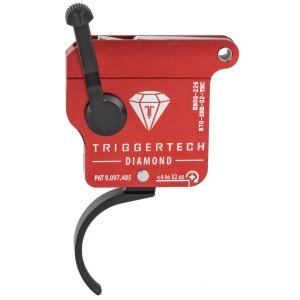 TRIGGERTECH Rem700 Diamond Curved RH Single Stage Trigger R70-SRB-02-TNC
