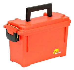 Plano 1312 Marine Emergency Box Orange, Waterproof Storage Solution