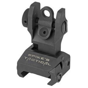 Spike's Tactical SAS85R1 Rear Folding Sight Dual Diopter Black