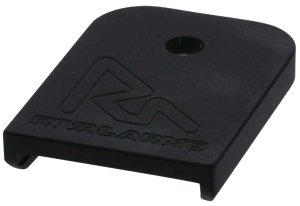 Rival Arms RA70G001A Mag Baseplate 9mm/40 S&W/357 Sig Black Aluminum
