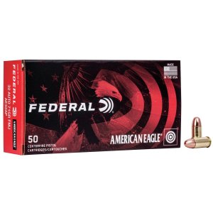 Federal Premium American Eagle 32 ACP 71 gr FMJ 50 Per Box AE32AP
