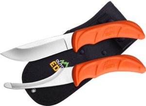 Outdoor Edge JR-1C Jaeger-Pair Skinning/Gutting Knife Combo