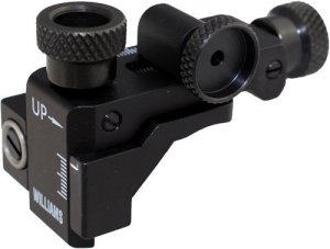Williams Gun Sight 71078: Ruger American .22LR Target FP Rear Sight, Black Steel, Weather Resistant, No Gunsmithing Required