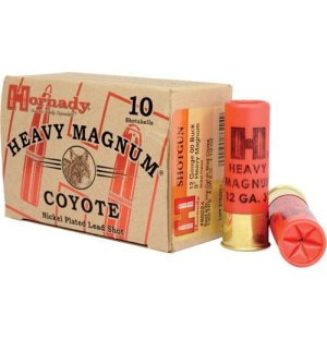 Hornady Heavy Magnum Coyote 86224 12 Gauge 3 In 00 Buck Shot 10 Rounds