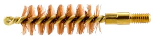 Pro-Shot Benchrest Quality Brass Core/Bronze Bristle Pistol Bore Brush (8/32 Thread) .44 cal