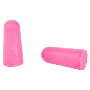 Walker's Foam Ear Plugs 32dB with Aluminum Carry Canister Pink 7 pairs