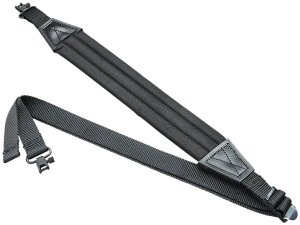 Butler Creek Ultra Padded 1x48in Black Rifle Sling with Swivels 26764 1"