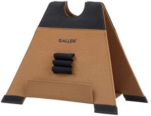 Allen X Focus Folding Shooting Rest - Lightweight, Portable, Slip-Resistant, Black and Coyote