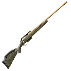 Ruger Gen II 450 Bushmaster 22" Spiral Fluted Barrel Green Splatter Stock
