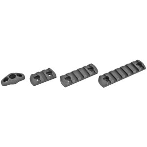 San Tan Tactical STT-MLOK-KIT 4-Piece Picatinny Rail M-LOK Kit Black