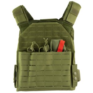 NcSTAR CVLCPC3050G Plate Carrier Green M-2XL MOLLE Kangaroo