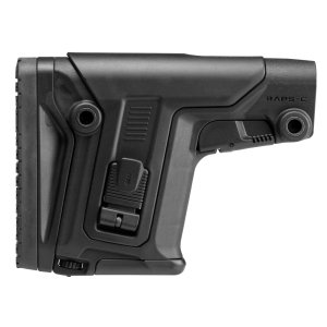 FAB Defense FXRAPSCB RAPS Precision Stock Black Polymer Adjustable LOP