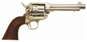 Cimarron PP4501 Frontier 45LC 5.5" Stainless Walnut Revolver