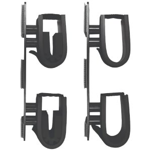 Rugged Suppressors Rugged Gear 10040 Dual-Lock Gun Holder Black 2-Pack
