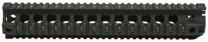 BCM QRF12556BLK 12" Aluminum Free-Float Handguard Black Anodized Rail
