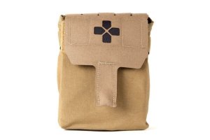 Blue Force Gear Helium Whisper MOLLE Trauma Kit Empty Coyote Brown