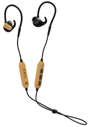 AXIL GSX 3.0 Bluetooth Earbuds IP65 Water and Sweat Resistant Desert Tan
