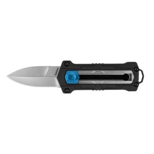 Kershaw 1190 Kapsule Stonewash Plain Edge 1.9" Manual Sliding Lock