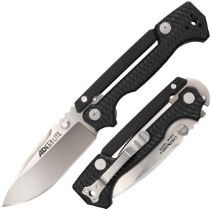 Cold Steel CS58SQL AD-15 Lite 3.50" Folding Plain Japanese AUS-10A SS...
