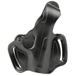 DeSantis 085BA5ZZ0 OWB Holster, Right Hand, Leather, Matte Black