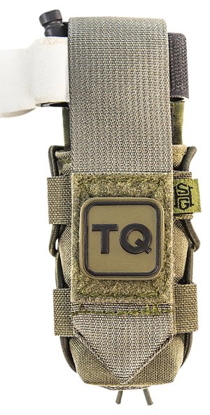 High Speed Gear 11TQ00OD TACO Tourniquet Pouch OD Green Nylon MOLLE