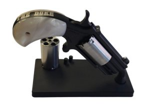 NAA NAA-PUG-DUKE .22WMR/22LR Revolver, 1" Barrel, 5-Round