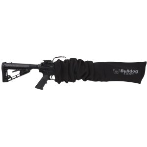 Bulldog Tactical Rifle Gun Socks BD158 45 In x 6 In Black