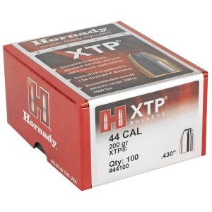 Hornady XTP Hunting 44 Caliber .430 200 gr Hollow Point 44100