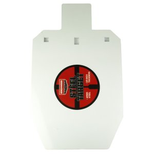 Birchwood Casey BC-47662 20" AR500 Steel IPSC Silhouette Target 3/8" Thick