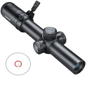 Bushnell AR71824I AR Optics 1-8x24mm 30mm Tube Illuminated BTR-1 Reticle Matte Black