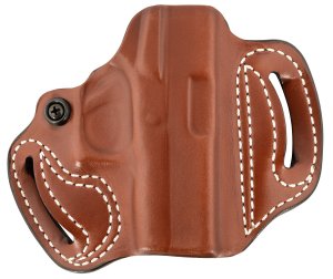 DeSantis 086TA8BZ0 Mini Slide Tan Leather Holster for Glock 43/43X/48