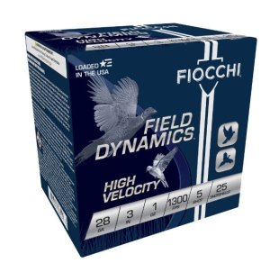 Fiocchi 283HV5 Field Dynamics 28Ga 3" 1oz #5 Shot 25 Rounds
