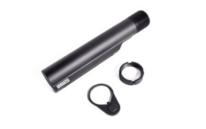 Armaspec ARM621-C Carbine Buffer Tube Kit w/ End Plate & Castle Nut Black
