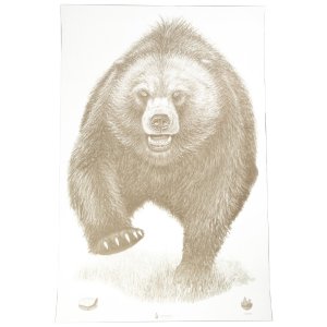 Action Target ASP-BB-100 Alaska Bear Target 23"x35" 100 Pack