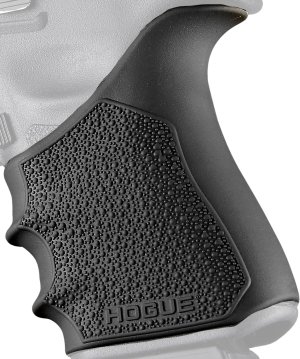 Hogue HandAll Beavertail Grip Sleeve Glock 19 Gen 3-4 Matte Black