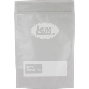 LEM Products MaxVac Zipper Top Vacuum Bags Gallon Size 11x16 - 20/ct