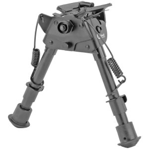 Caldwell XLA Pivot Bipod Attaches to Sling Swivel Stud 6"-9" Black