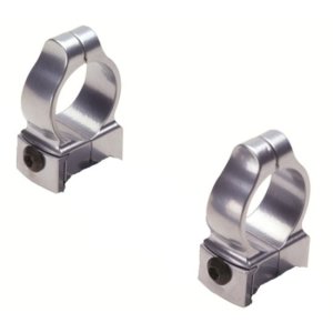 CVA DURASIGHT RINGS 1 HIGH SILVER Scope Rings for 50mm Scopes and Under