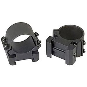 Weaver 49165 Sure Grip Rings 1 Inch Extra High Matte Black 4-Screw